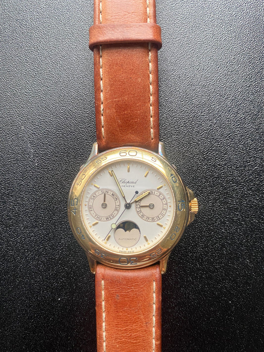 18k Chopard Luna D'oro 1162 33mm