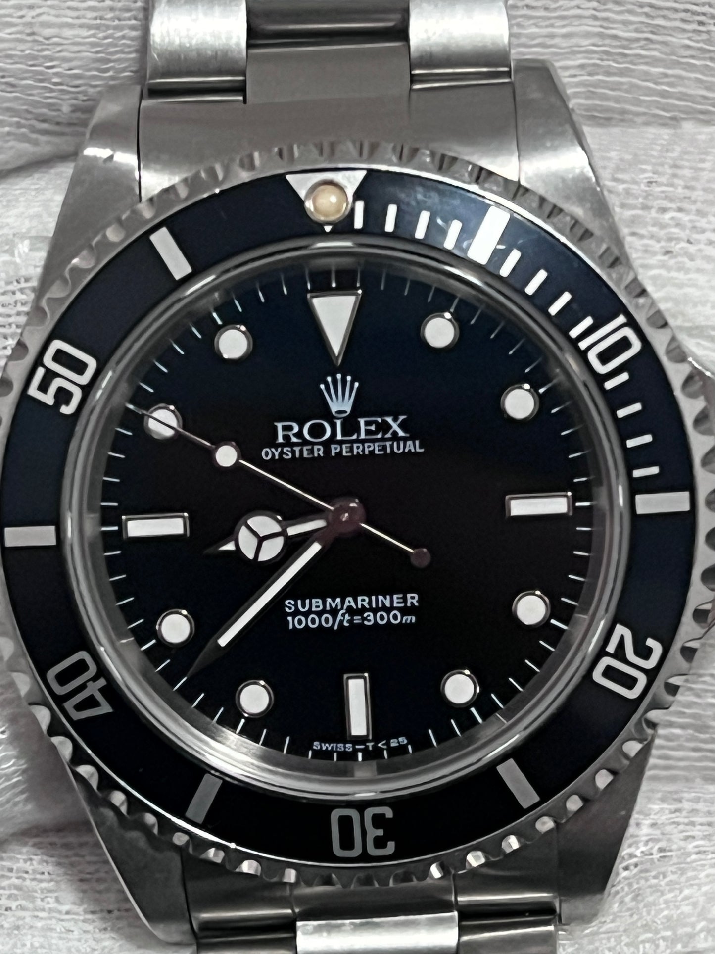 1996 Rolex Submariner Ref. 14060 - No Date