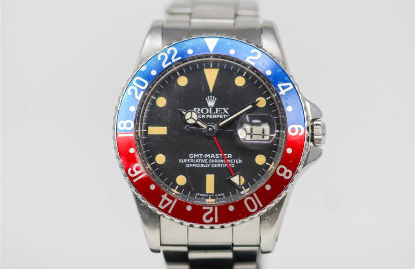 Vintage 1967 Rolex Pepsi GMT Master Ref. 1675