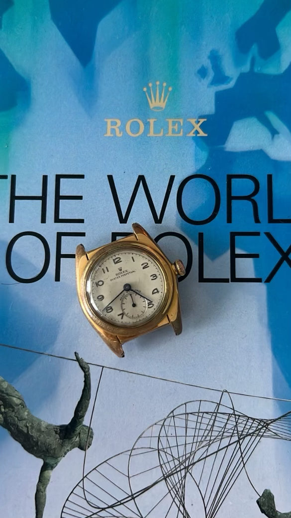 Vintage 1940s 32MM Rolex “Bubble back” Ref. 2940