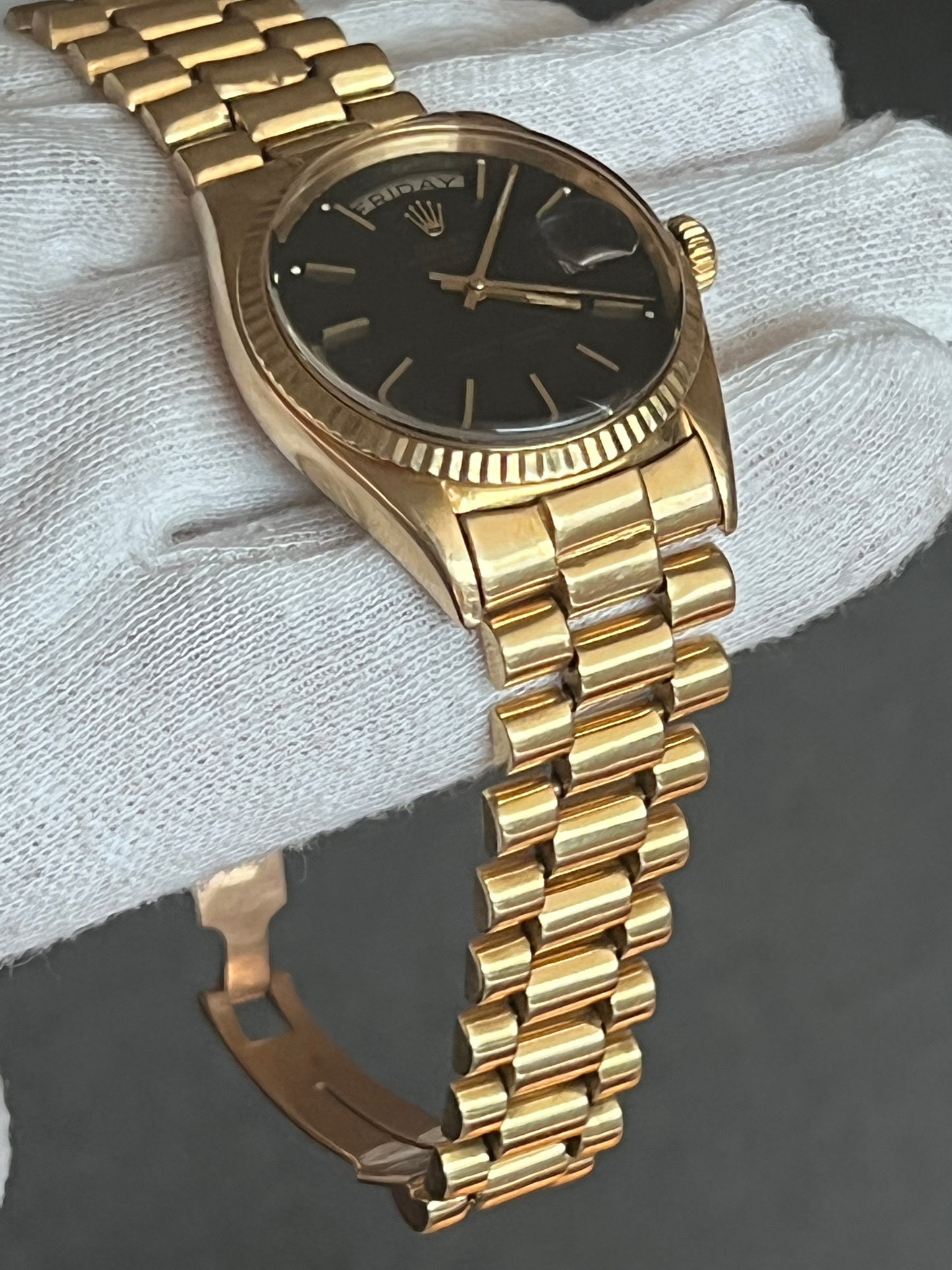 1960’s Rolex Presidential Day Date Ref. 1803 18k Solid Gold